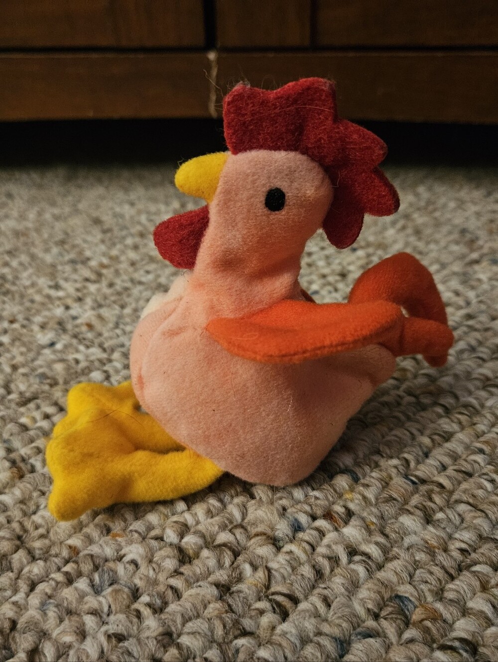 McDonalds Ty Teenie Beanie Strut Rooster